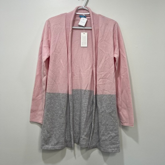 J. McLaughlin Sweaters - J Mclaughlin Sherrin Cardigan Sweater NWT $348 Small Long Sleeve Open Knit Pink